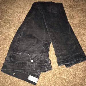 Madewell black skinny jeans